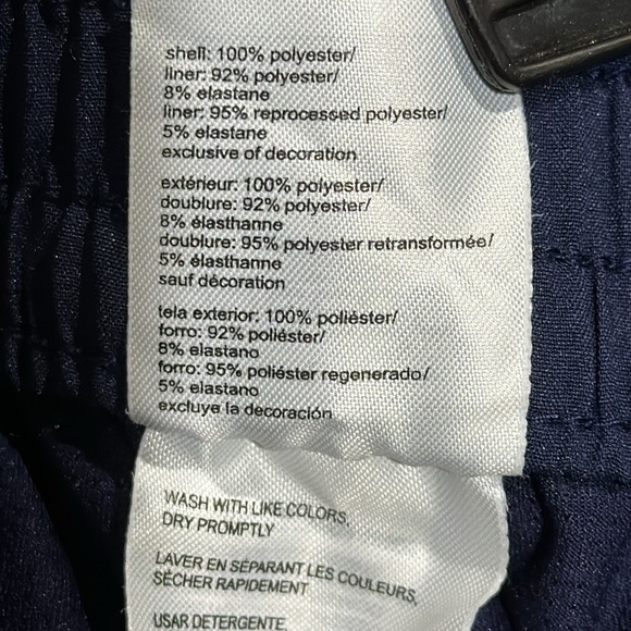 Speedo Blue Eyelet Skort Size XL - NWT - Picture 7 of 7